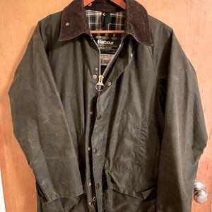 Barbour Beaufort Waxed Jacket 38 Excellent Condition